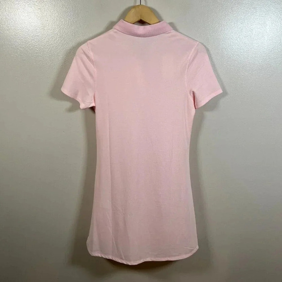 Outdoor Voices Birdie Polo Dress Size Small Pinkfinch Preppy Casual Golf Active - Picture 3 of 10